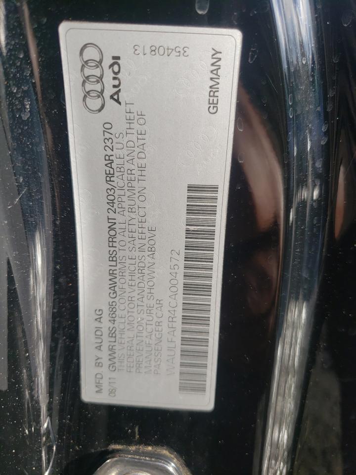 Photo 11 VIN: WAULFAFR4CA004572 - AUDI A5 