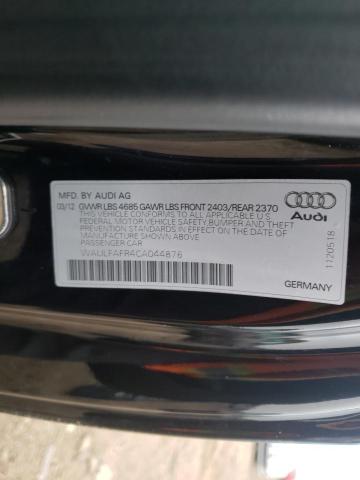 Photo 9 VIN: WAULFAFR4CA044876 - AUDI A5 QUATTRO 