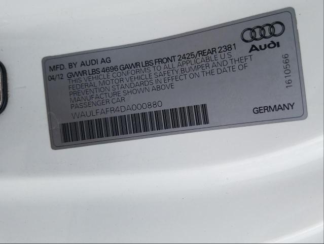 Photo 9 VIN: WAULFAFR4DA000880 - AUDI A5 