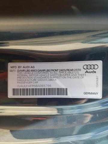 Photo 11 VIN: WAULFAFR5BA065766 - AUDI A5 PREMIUM 