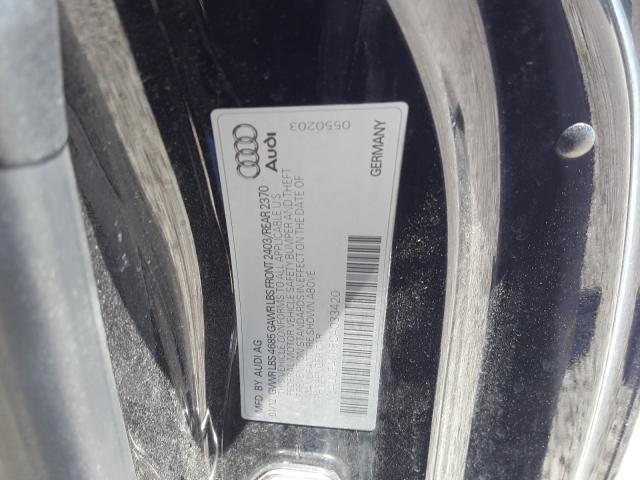 Photo 9 VIN: WAULFAFR5CA033420 - AUDI A5 PREMIUM 