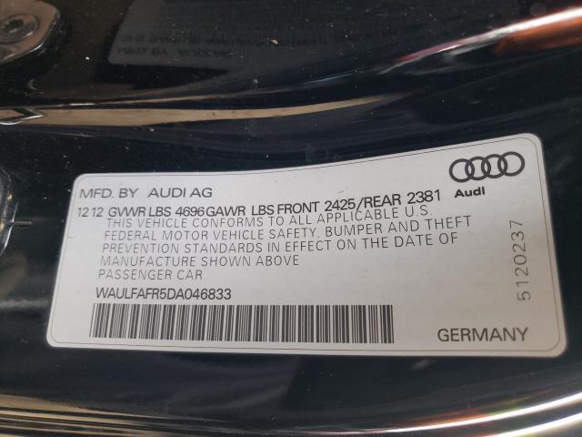 Photo 9 VIN: WAULFAFR5DA046833 - AUDI A5 PREMIUM 