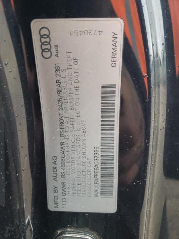 Photo 12 VIN: WAULFAFR5EA037356 - AUDI A5 