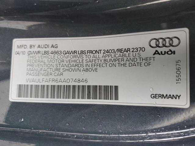 Photo 11 VIN: WAULFAFR6AA074846 - AUDI A5 