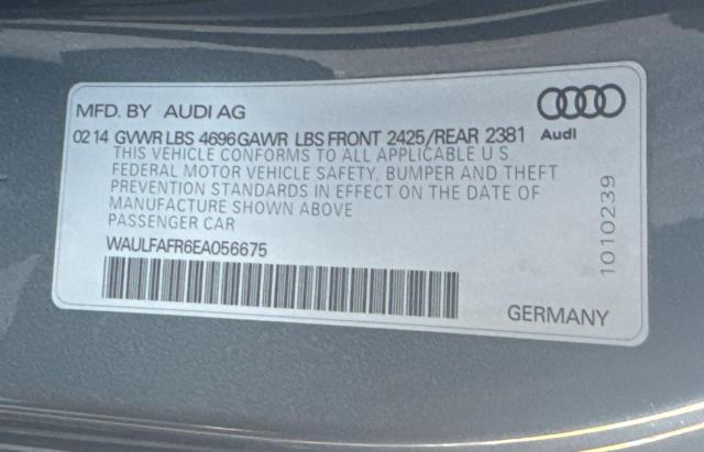 Photo 9 VIN: WAULFAFR6EA056675 - AUDI A5 PREMIUM 