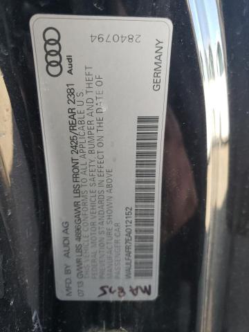 Photo 11 VIN: WAULFAFR7EA012152 - AUDI A5 PREMIUM 