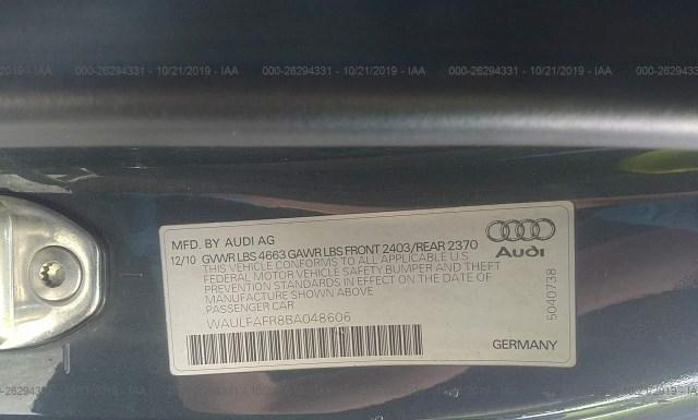 Photo 8 VIN: WAULFAFR8BA048606 - AUDI A5 