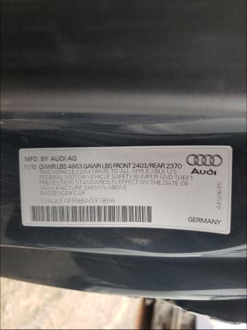 Photo 9 VIN: WAULFAFR9BA037856 - AUDI A5 PREMIUM 