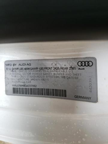 Photo 9 VIN: WAULFAFR9DA037052 - AUDI A5 PREMIUM 