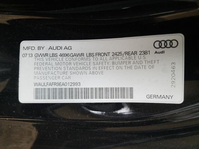 Photo 9 VIN: WAULFAFR9EA012993 - AUDI A5 PREMIUM 