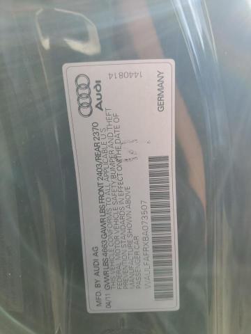 Photo 11 VIN: WAULFAFRXBA073507 - AUDI A5 PREMIUM 