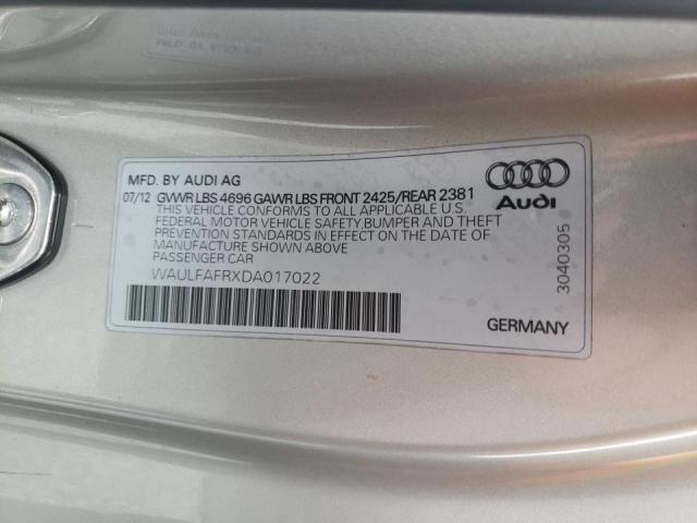 Photo 9 VIN: WAULFAFRXDA017022 - AUDI A5 PREMIUM 