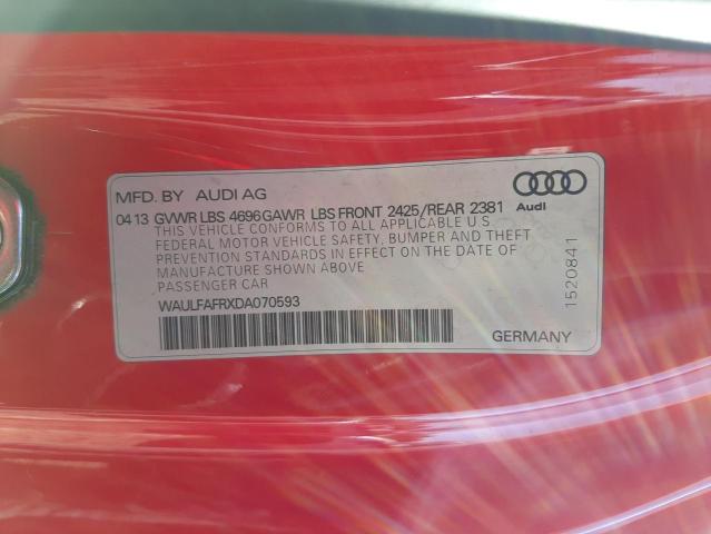 Photo 9 VIN: WAULFAFRXDA070593 - AUDI A5 PREMIUM 