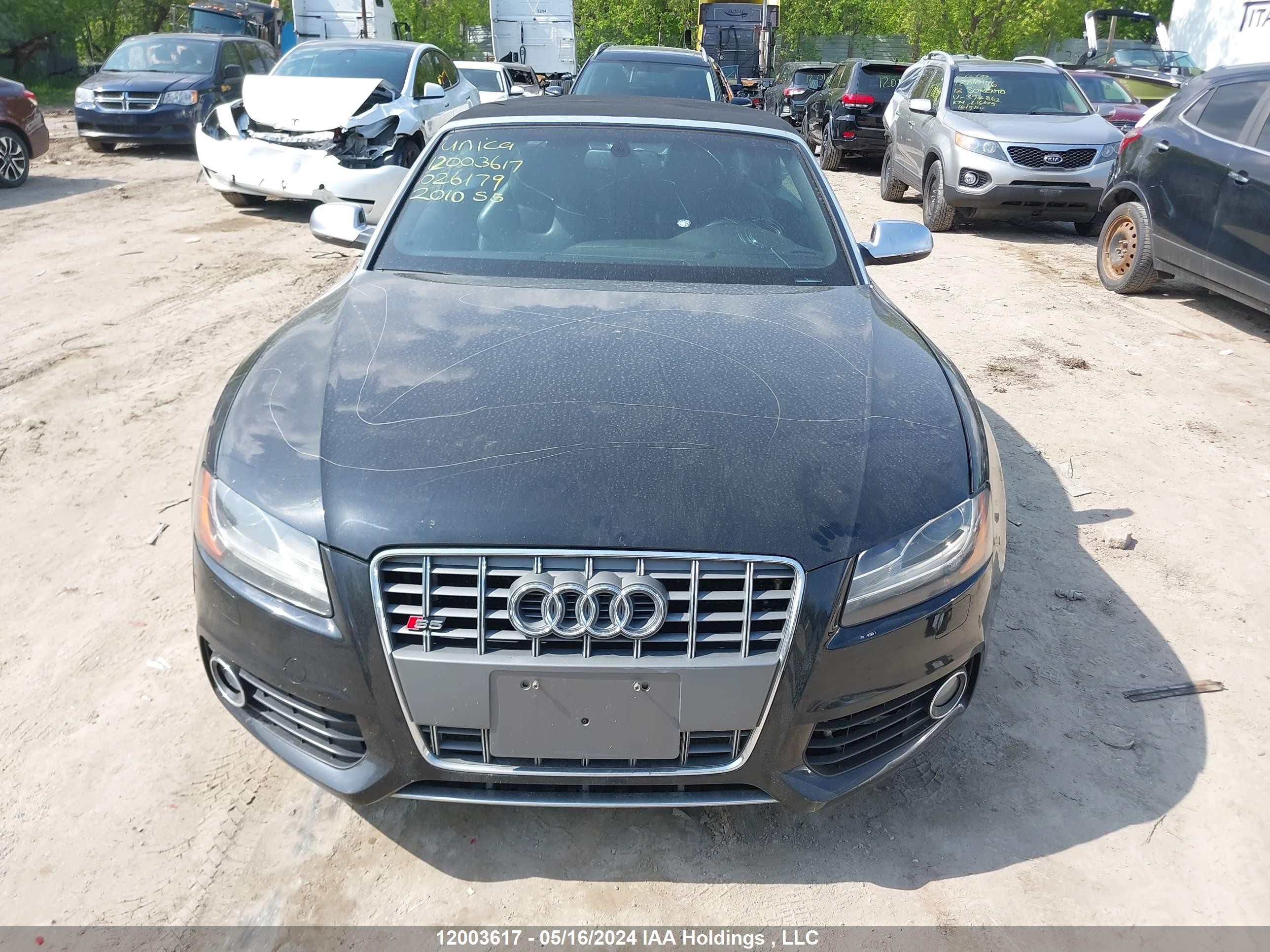 Photo 11 VIN: WAULGBFH2AN026179 - AUDI S5 