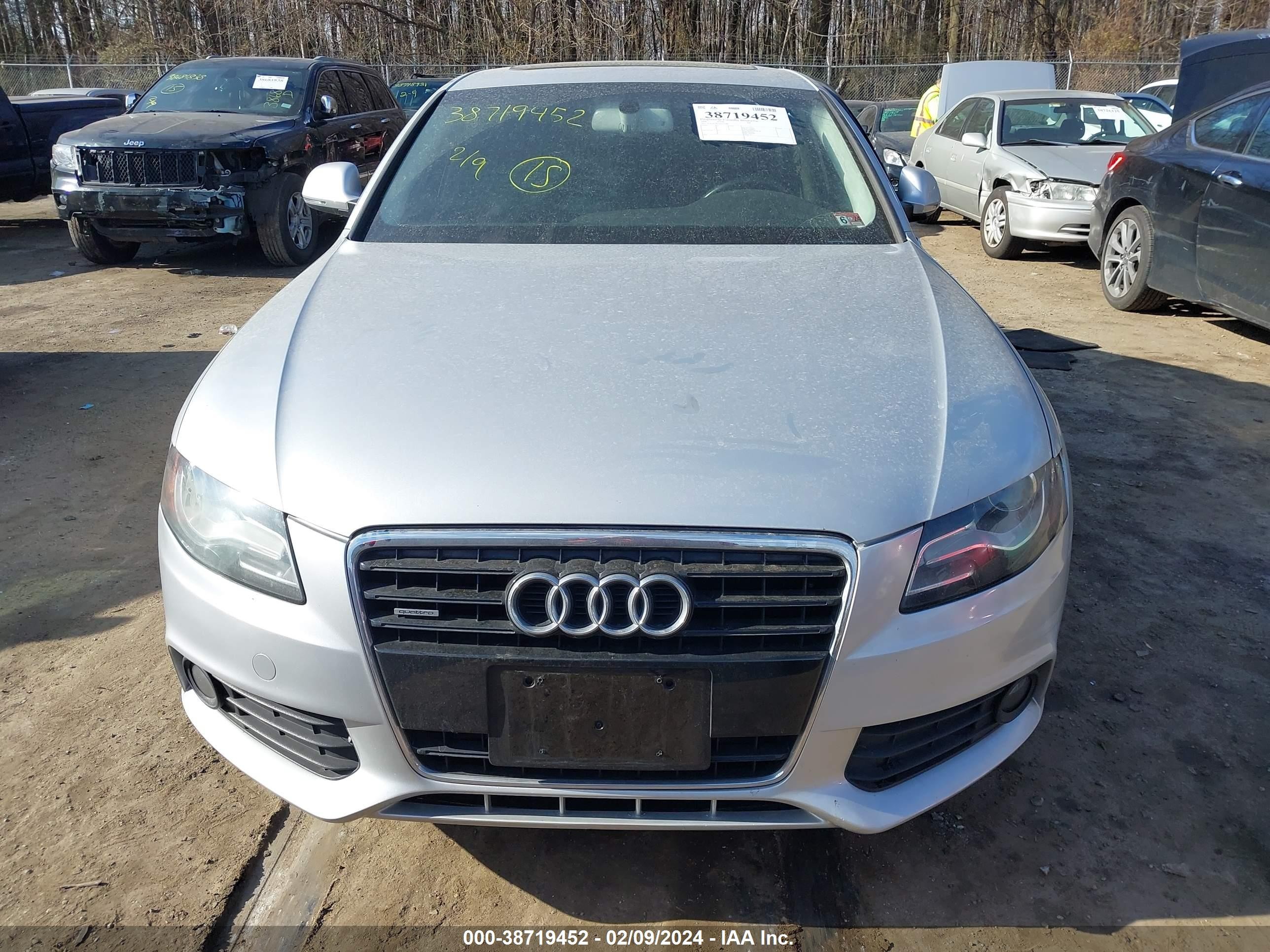 Photo 11 VIN: WAULK78K39N034288 - AUDI A4 