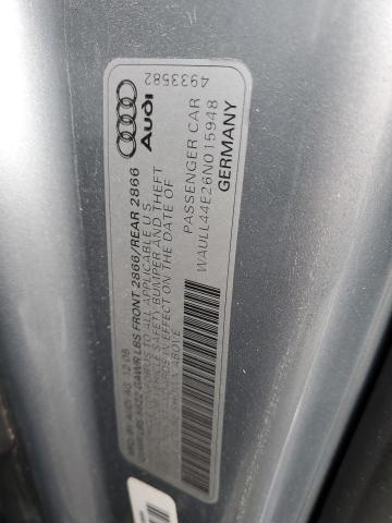 Photo 12 VIN: WAULL44E26N015948 - AUDI A8 4.2 QUA 