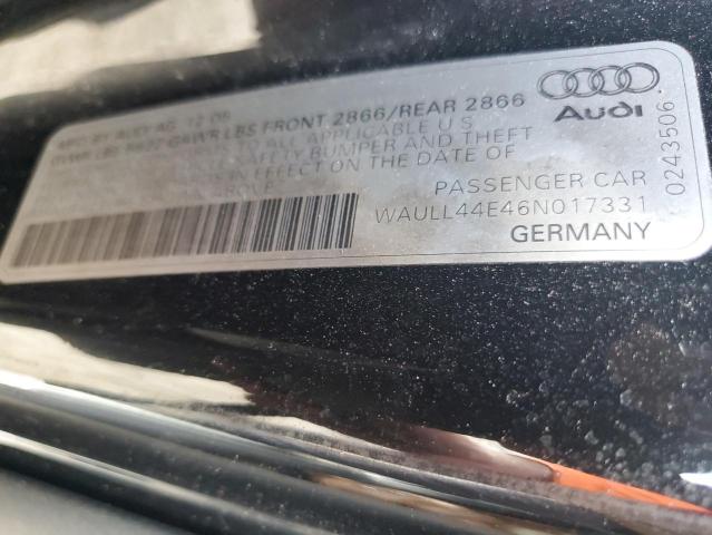 Photo 11 VIN: WAULL44E46N017331 - AUDI A8 