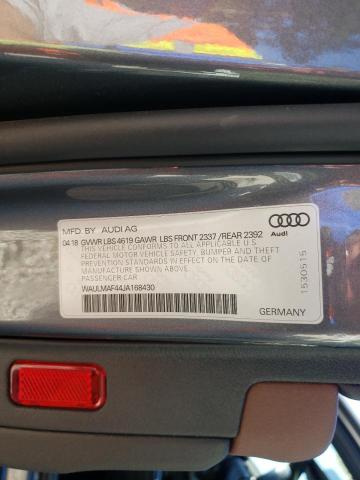 Photo 9 VIN: WAULMAF44JA168430 - AUDI A4 