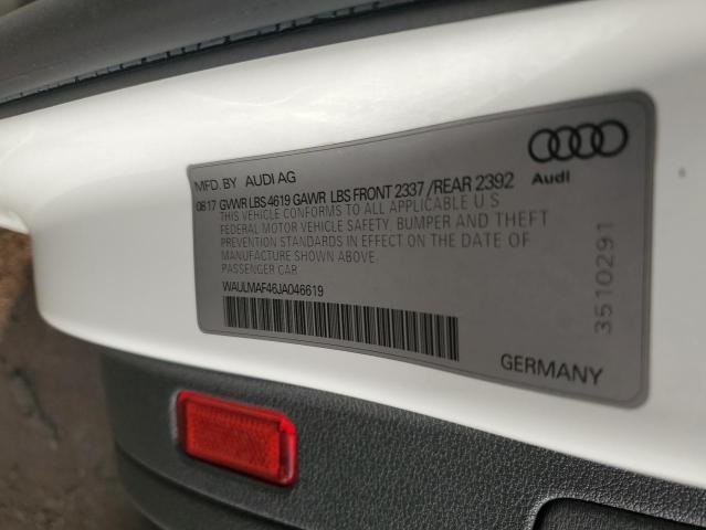 Photo 12 VIN: WAULMAF46JA046619 - AUDI A4 PREMIUM 