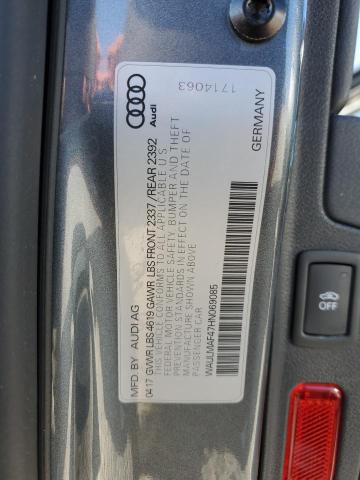 Photo 11 VIN: WAULMAF47HN069085 - AUDI A4 