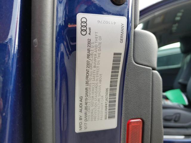 Photo 11 VIN: WAULMAF47JA074395 - AUDI A4 