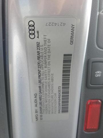 Photo 11 VIN: WAULNAF44HN043573 - AUDI A4 