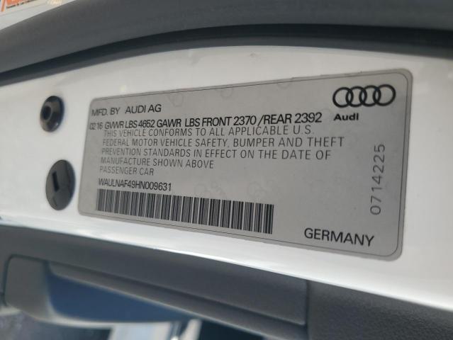 Photo 11 VIN: WAULNAF49HN009631 - AUDI A4 