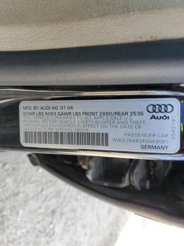 Photo 12 VIN: WAULT64B34N069581 - AUDI A6 3.0 QUA 