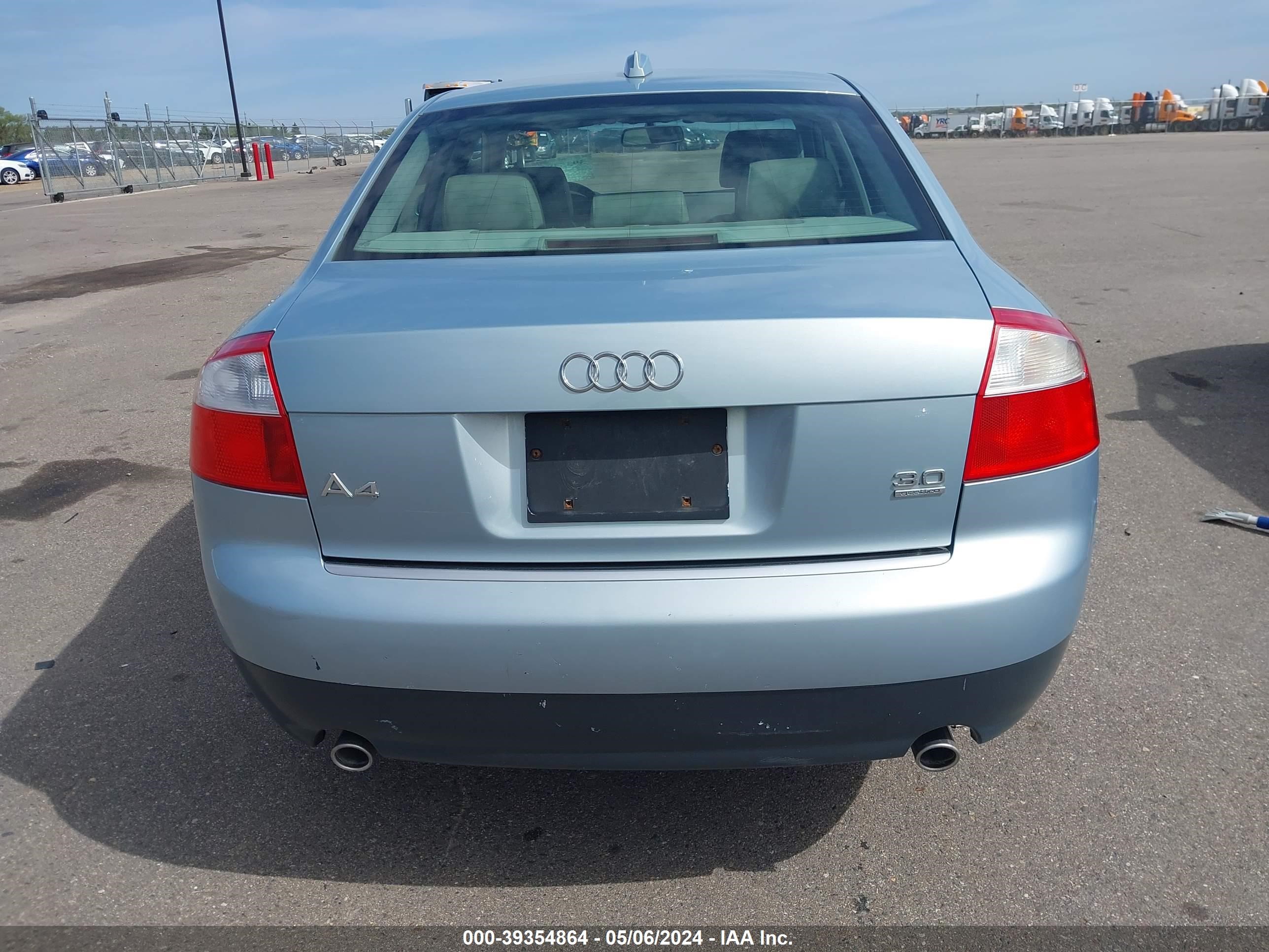 Photo 14 VIN: WAULT68E84A091345 - AUDI A4 