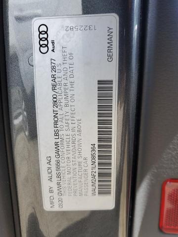 Photo 11 VIN: WAUM2AF21LN085364 - AUDI A6 