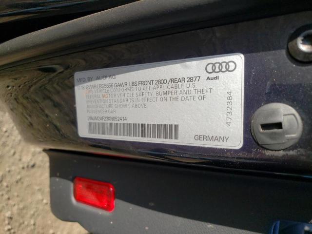 Photo 9 VIN: WAUM2AF23KN052414 - AUDI A6 PRESTIG 