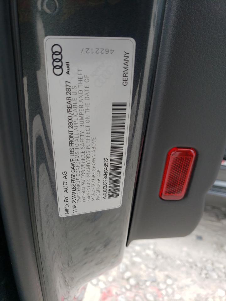 Photo 11 VIN: WAUM2AF28KN048522 - AUDI A6 