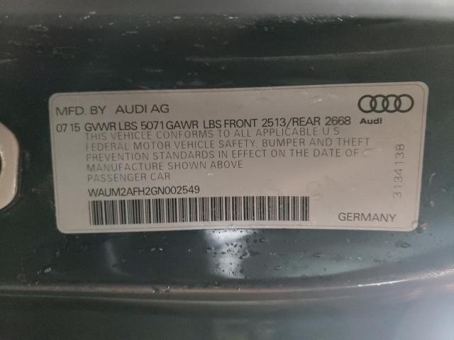 Photo 9 VIN: WAUM2AFH2GN002549 - AUDI A5 PREMIUM 