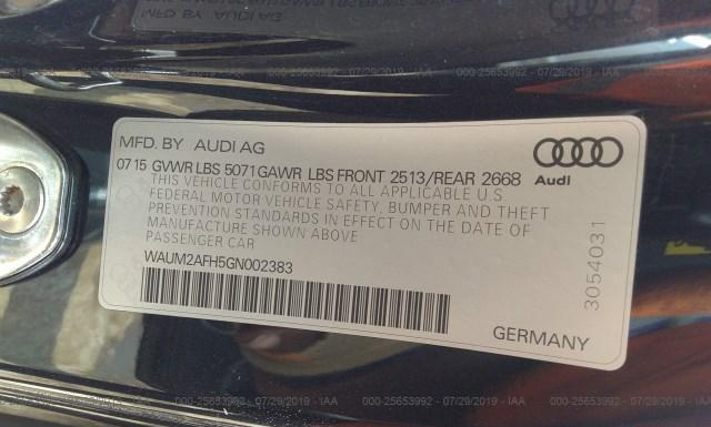 Photo 8 VIN: WAUM2AFH5GN002383 - AUDI A5 