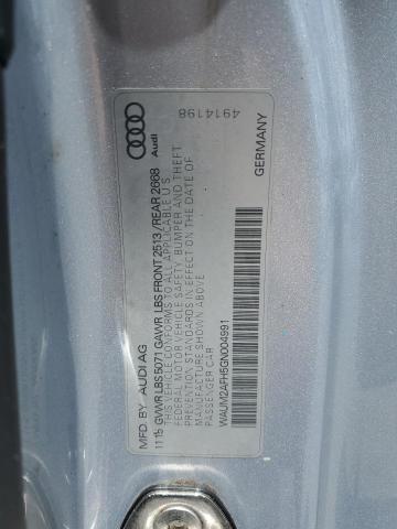 Photo 11 VIN: WAUM2AFH5GN004991 - AUDI A5 