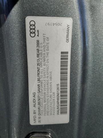 Photo 11 VIN: WAUM2AFH6GN012615 - AUDI A5 