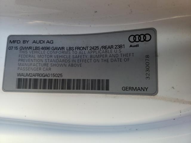 Photo 9 VIN: WAUM2AFR0GA015025 - AUDI A5 PREMIUM 