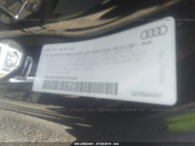 Photo 8 VIN: WAUM2AFR0GA035646 - AUDI A5 