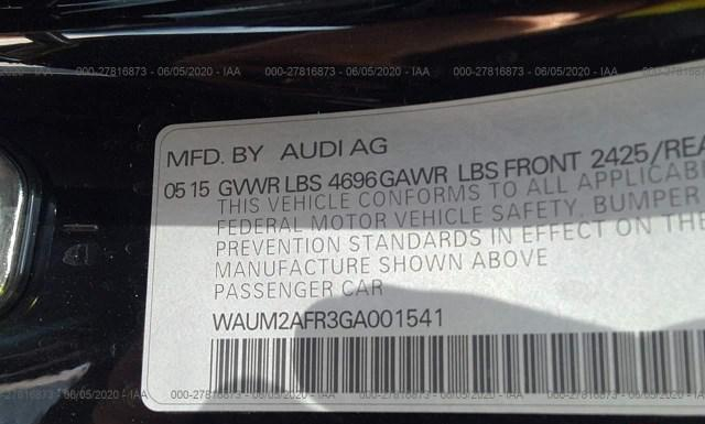 Photo 8 VIN: WAUM2AFR3GA001541 - AUDI A5 