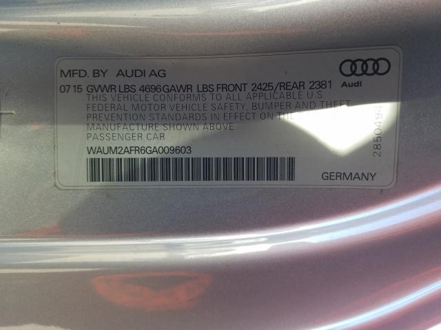 Photo 9 VIN: WAUM2AFR6GA009603 - AUDI A5 PREMIUM 