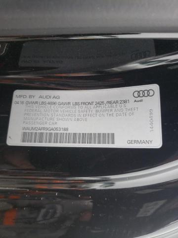 Photo 9 VIN: WAUM2AFR9GA053188 - AUDI A5 PREMIUM 