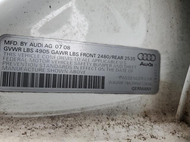 Photo 11 VIN: WAUMF78K39N012896 - AUDI A4 PRESTIG 