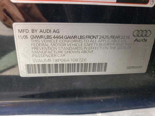 Photo 11 VIN: WAUMF78P06A108726 - AUDI A3 2.0 SPO 