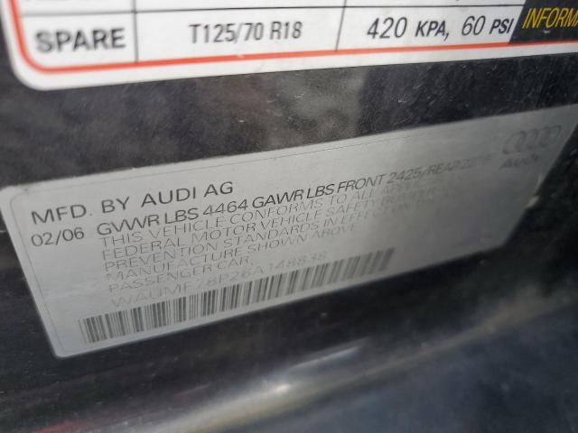 Photo 12 VIN: WAUMF78P26A148838 - AUDI A3 