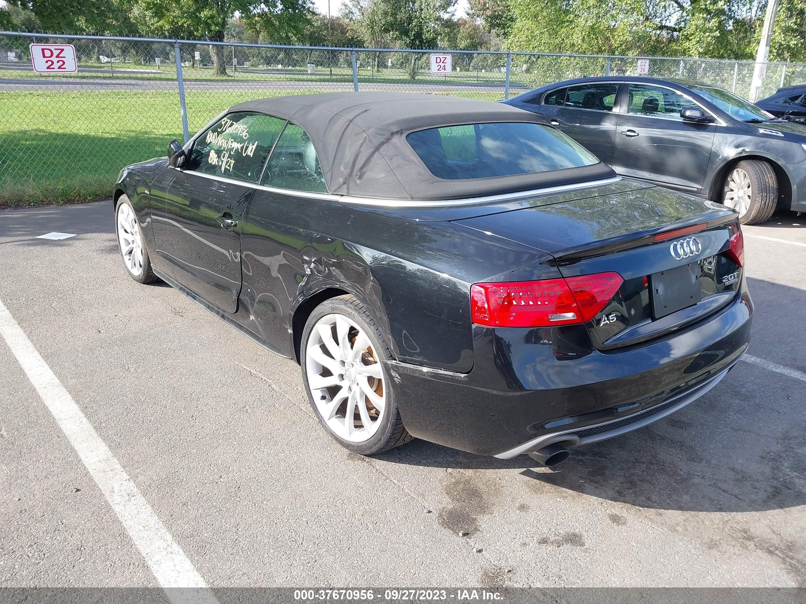 Photo 2 VIN: WAUMFAFH7FN011766 - AUDI A5 