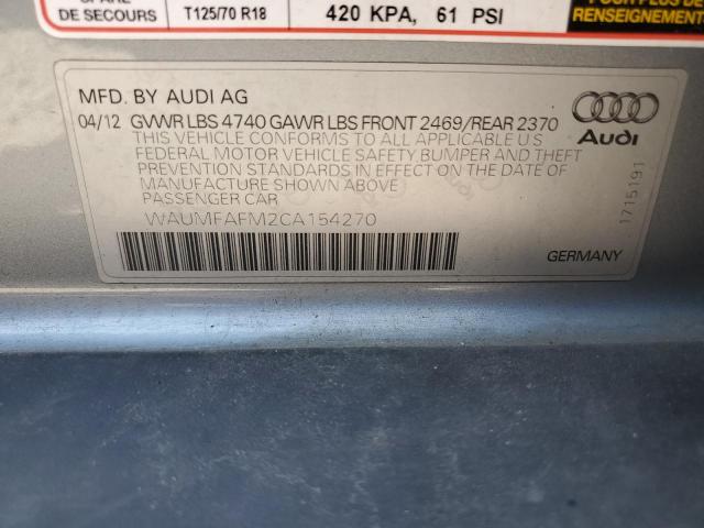 Photo 11 VIN: WAUMFAFM2CA154270 - AUDI A3 PREMIUM 