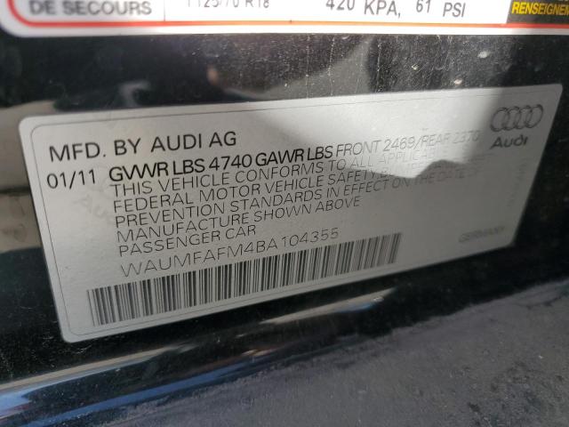 Photo 11 VIN: WAUMFAFM4BA104355 - AUDI A3 PREMIUM 