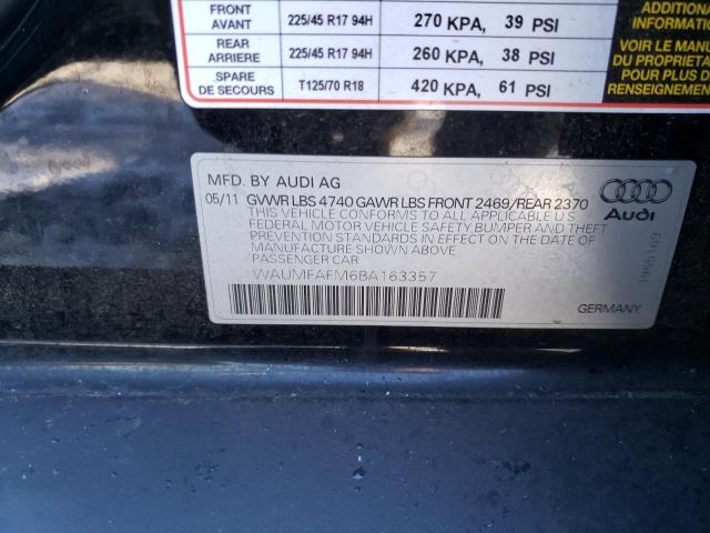 Photo 11 VIN: WAUMFAFM6BA163357 - AUDI A3 PREMIUM 