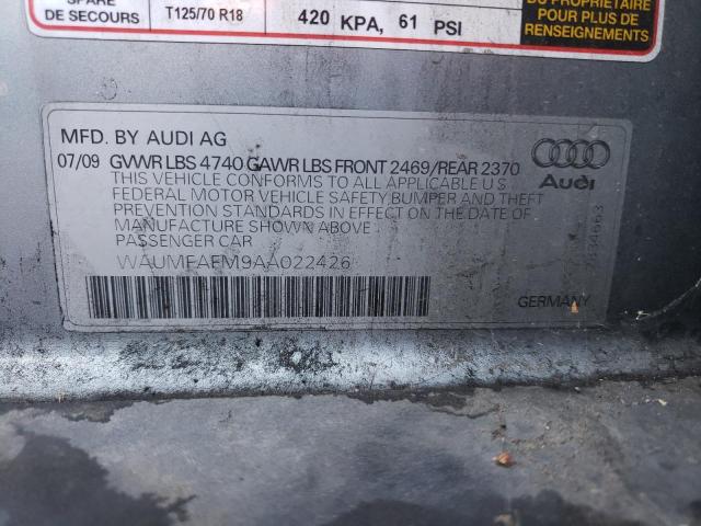 Photo 9 VIN: WAUMFAFM9AA022426 - AUDI A3 PREMIUM 