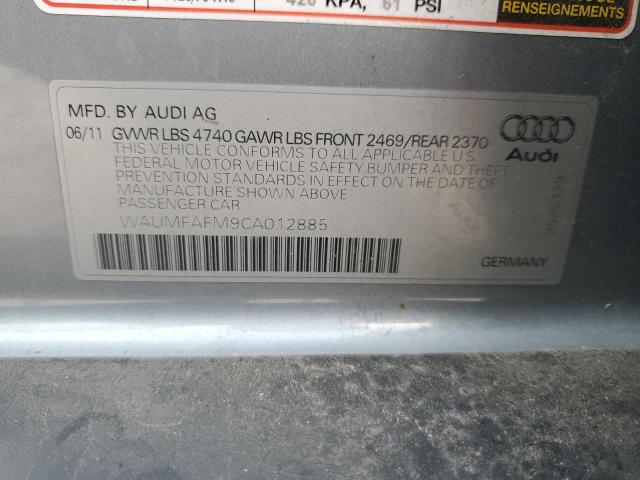 Photo 11 VIN: WAUMFAFM9CA012885 - AUDI A3 